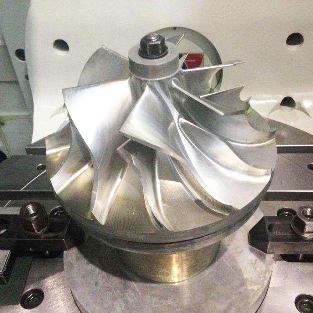 High Precision 5 Axis Complex CNC Machining Parts for Blades Turbo Parts Machine Machinery Part