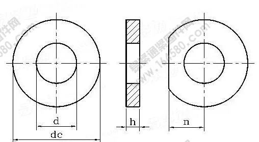 ASTM F436 Hardened Washer Flat Washer Plain Washer